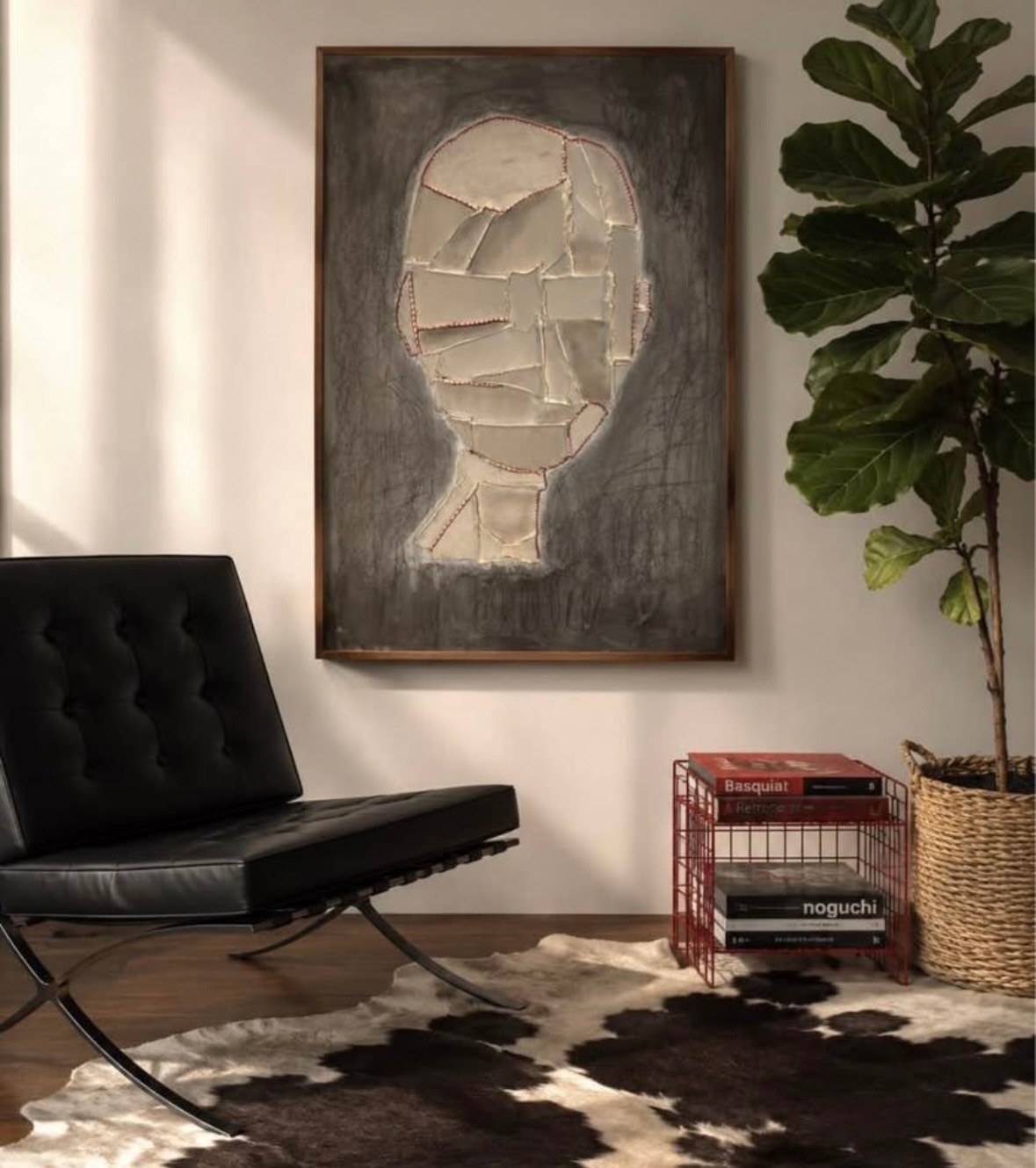 Y CONTROL- mixed media on canvas A0 