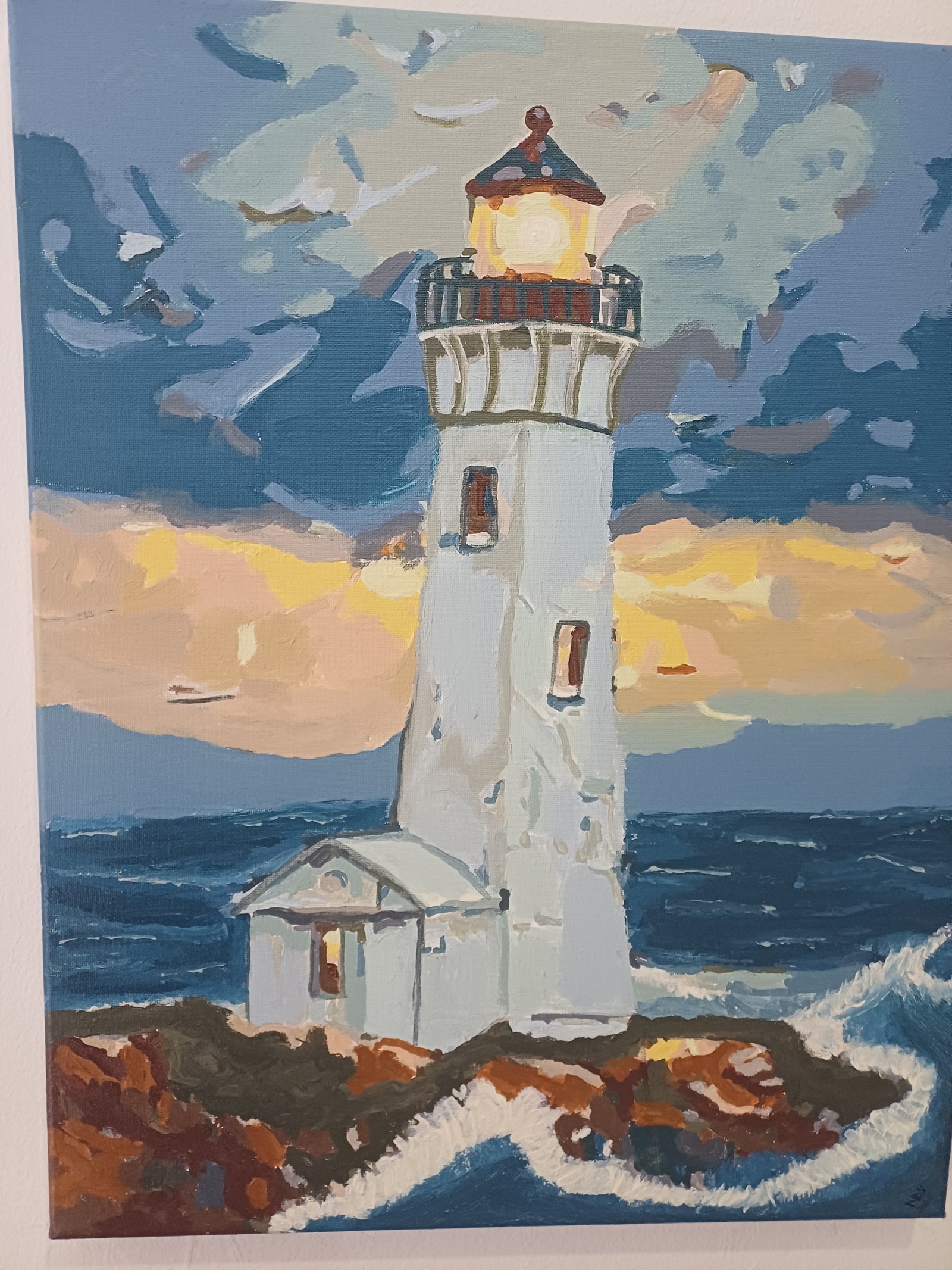 No4 . Winter at the lighthouse 