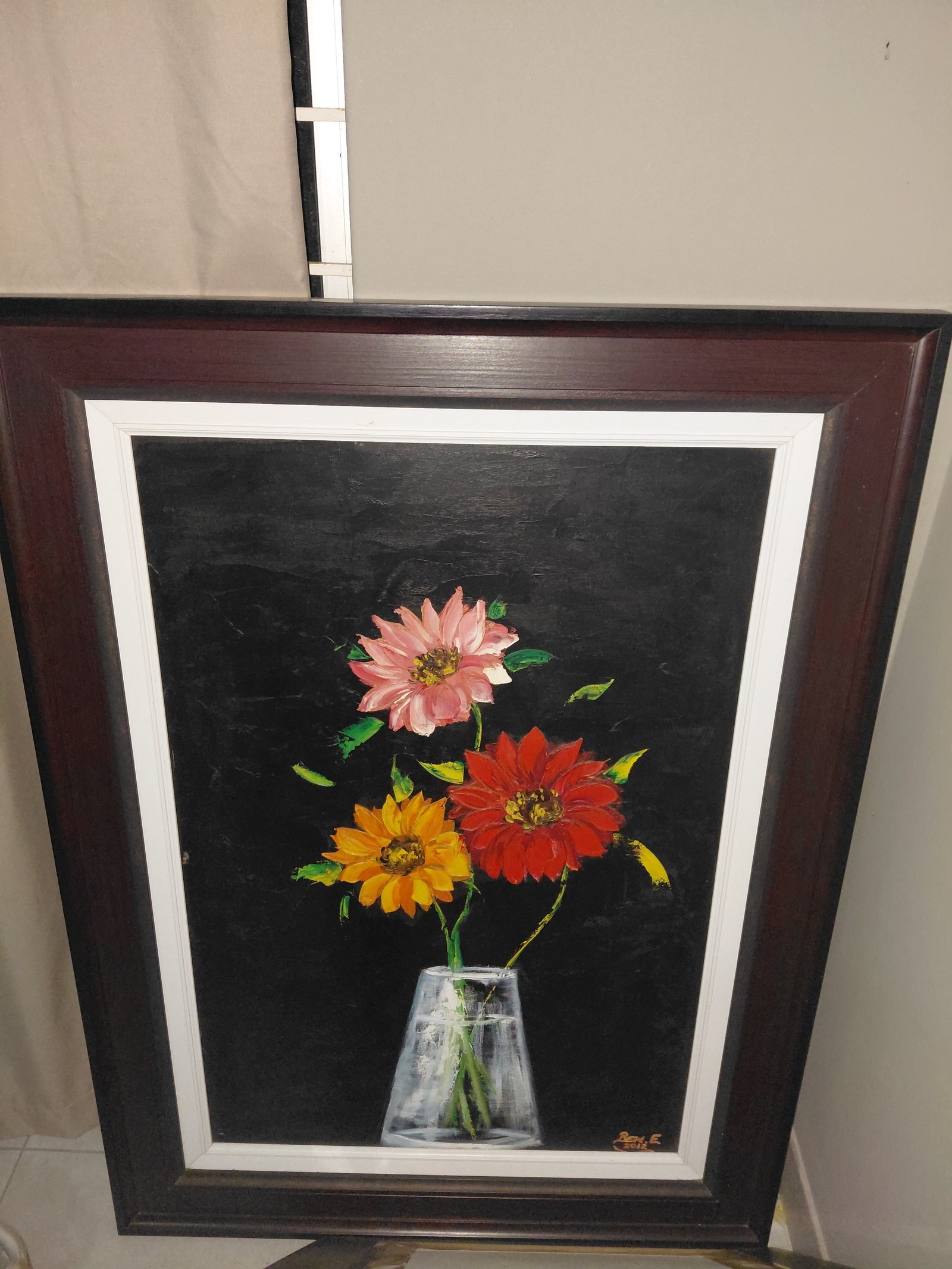 Flowers in a vase 